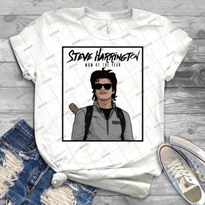 Stranger Things Inspired Steve Harrington Mom Of The Year - Gift Idea Shirt For Men Tee For Women Classic Retro Vintage Graphic T-Shirt