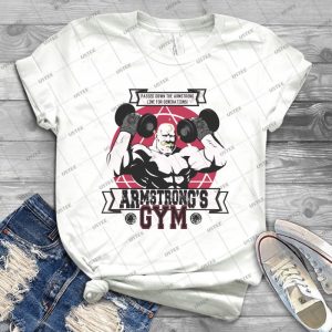 Strong Arm Gym 75 - Vintage Men's Shirt Tshirt For Women Classic Handmade Shirt Retro Graphic Tee