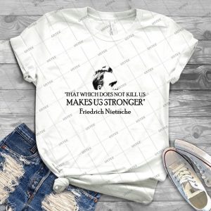 Stronger - Vintage Men's Shirt Tshirt For Women Classic Handmade Shirt Retro Graphic Tee