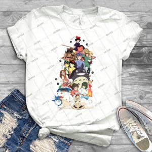 Studio Ghibli Characters 23 - Trending Shirt For Women Vintage Retro Tee For Men Kid's T-Shirt Handmade Shirt