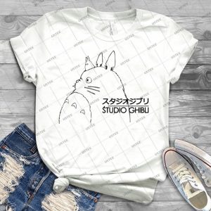 Studio Ghibli Totoro - Best Unisex Trending Handmade T-shirt Gift Idea For Men T-shirt For Woman