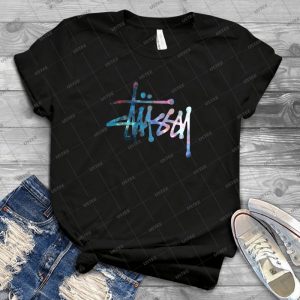 Stussy Logo - Vintage Men's Shirt Tshirt For Women Classic Handmade Shirt Retro Graphic Tee