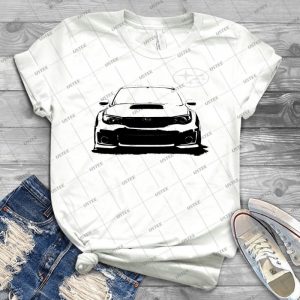 Subaru Wrx Sti 46 - Vintage Men's Shirt Tshirt For Women Classic Handmade Shirt Retro Graphic Tee