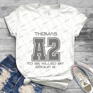 Subject A2-To Be Killed By Group B - Best Unisex Trending Handmade T-shirt Gift Idea For Men T-shirt For Woman