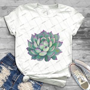 Succulent Plant 71 - Best Unisex Trending Handmade T-shirt Gift Idea For Men T-shirt For Woman