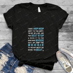 Sugar Hill Gang Rapper S Delight Hip Hop Lyrics - Best Unisex Trending Handmade T-shirt Gift Idea For Men T-shirt For Woman