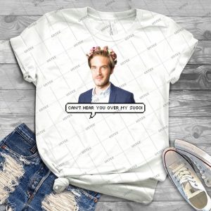 Sugoi Pewdiepie - Vintage Men's Shirt Tshirt For Women Classic Handmade Shirt Retro Graphic Tee