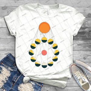 Sun+Moon+Earth - Best Unisex Trending Handmade T-shirt Gift Idea For Men T-shirt For Woman