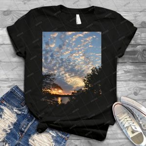 Sunset Across Mozingo Lake - Best Unisex Trending Handmade T-shirt Gift Idea For Men T-shirt For Woman