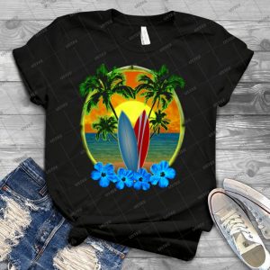 Sunset And Surfboards 20 - Best Unisex Trending Handmade T-shirt Gift Idea For Men T-shirt For Woman