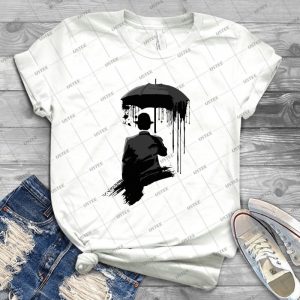 Sunshine - Vintage Men's Shirt Tshirt For Women Classic Handmade Shirt Retro Graphic Tee