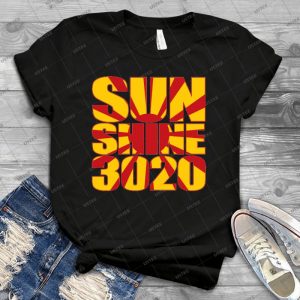 Sunshine 3020 Block Text - Vintage Men's Shirt Tshirt For Women Classic Handmade Shirt Retro Graphic Tee
