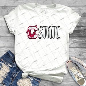Suny Cortland C State - Vintage Men's Shirt Tshirt For Women Classic Handmade Shirt Retro Graphic Tee