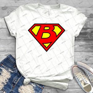 Super B T Shirt - Gift Idea Shirt For Men Tee For Women Classic Retro Vintage Graphic T-Shirt