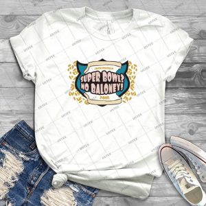 Super Bowl No Baloney - Gift Idea Shirt For Men Tee For Women Classic Retro Vintage Graphic T-Shirt