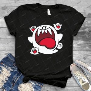 Super Mario - Boo Squad 38 - Gift Idea Shirt For Men Tee For Women Classic Retro Vintage Graphic T-Shirt