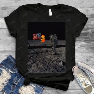 Super Mario Sur La Lune 82 - Vintage Men's Shirt Tshirt For Women Classic Handmade Shirt Retro Graphic Tee
