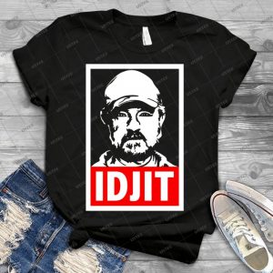 Supernatural Bobby Singer Idjit - Vintage Men's Shirt Tshirt For Women Classic Handmade Shirt Retro Graphic Tee