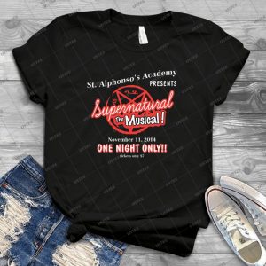 Supernatural The Musical 73 - Vintage Men's Shirt Tshirt For Women Classic Handmade Shirt Retro Graphic Tee