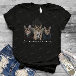 Supurrnatural 23 - Vintage Men's Shirt Tshirt For Women Classic Handmade Shirt Retro Graphic Tee