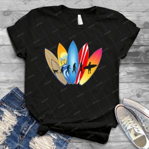 Surfer Evolution 27 - Best Unisex Trending Handmade T-shirt Gift Idea For Men T-shirt For Woman