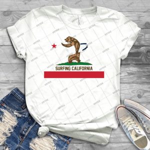 Surfing California 49 - Trending Shirt For Women Vintage Retro Tee For Men Kid's T-Shirt Handmade Shirt