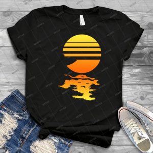 Surfing Sunrise 5 - Best Unisex Trending Handmade T-shirt Gift Idea For Men T-shirt For Woman