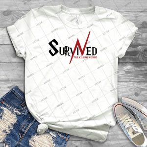 Survived The Killing Curse - First Version - - Trending Shirt For Women Vintage Retro Tee For Men Kid's T-Shirt Handmade Shirt