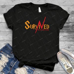 Survived The Killing Curse - Second Version - 89 - Gift Idea Shirt For Men Tee For Women Classic Retro Vintage Graphic T-Shirt