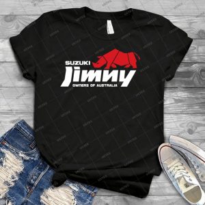 Suzuki Jimny Besitzer Von Australien - Rhino Red Reversed 75 - Trending Shirt For Women Vintage Retro Tee For Men Kid's T-Shirt Handmade Shirt