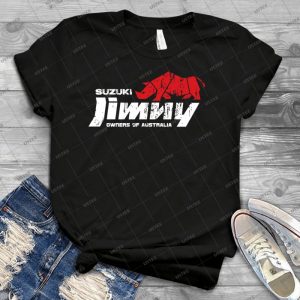 Suzuki Jimny Owners Of Australia - Grunge Rhino Red Reversed 58 - Trending Shirt For Women Vintage Retro Tee For Men Kid's T-Shirt Handmade Shirt