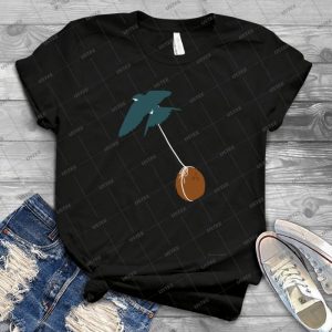Swallow That Coconut - Vintage Men's Shirt Tshirt For Women Classic Handmade Shirt Retro Graphic Tee
