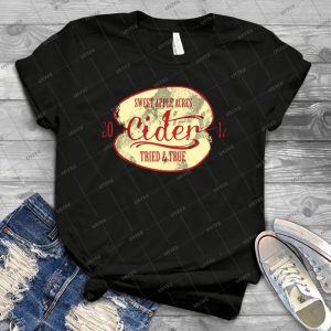 Sweet Apple Acres Cider - Vintage Men's Shirt Tshirt For Women Classic Handmade Shirt Retro Graphic Tee
