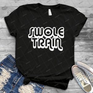 Swole Train - Vintage Men's Shirt Tshirt For Women Classic Handmade Shirt Retro Graphic Tee