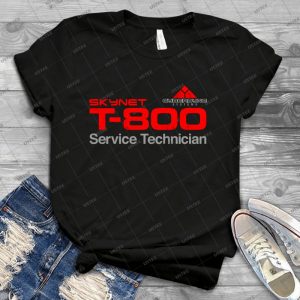 T-800 Technician 26 - Vintage Men's Shirt Tshirt For Women Classic Handmade Shirt Retro Graphic Tee