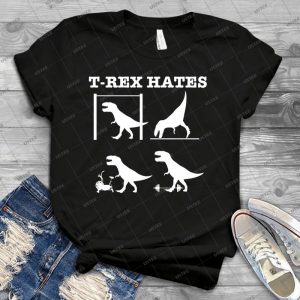 T-Rex Hasst -------- - Vintage Men's Shirt Tshirt For Women Classic Handmade Shirt Retro Graphic Tee
