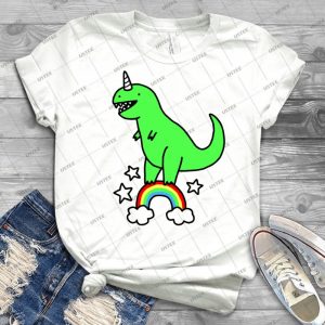 T-Rexicorn 52 - Trending Shirt For Women Vintage Retro Tee For Men Kid's T-Shirt Handmade Shirt