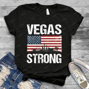 T-Shirt De Drapeau Fort De Las Vegas - Vintage Men's Shirt Tshirt For Women Classic Handmade Shirt Retro Graphic Tee
