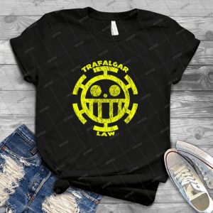 T-Shirt Einteiliges Trafalgar-Gesetz 73 - Vintage Men's Shirt Tshirt For Women Classic Handmade Shirt Retro Graphic Tee