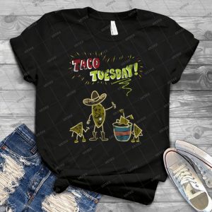 Taco Tuesday - Vintage Men's Shirt Tshirt For Women Classic Handmade Shirt Retro Graphic Tee