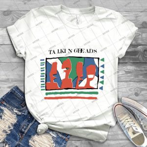 Talking Heads-Yellow 80 S - Best Unisex Trending Handmade T-shirt Gift Idea For Men T-shirt For Woman
