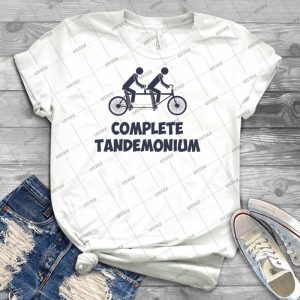 Tandem Bike Complete Tandemonium 7 - Best Unisex Trending Handmade T-shirt Gift Idea For Men T-shirt For Woman