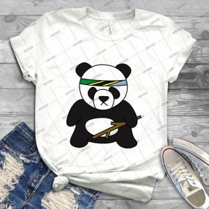 Tanzanian Battle Panda 77 - Best Unisex Trending Handmade T-shirt Gift Idea For Men T-shirt For Woman
