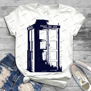 Tardis-Dr- Who - Best Unisex Trending Handmade T-shirt Gift Idea For Men T-shirt For Woman