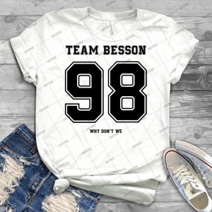 Team Besson-Why Dont We - Vintage Men's Shirt Tshirt For Women Classic Handmade Shirt Retro Graphic Tee
