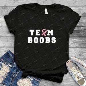 Team Boobs - Best Unisex Trending Handmade T-shirt Gift Idea For Men T-shirt For Woman