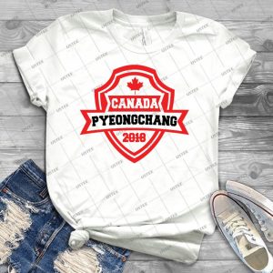 Team Canada Pyeongchang 2018 - Best Unisex Trending Handmade T-shirt Gift Idea For Men T-shirt For Woman