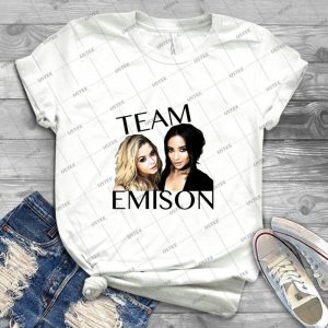 Team Emison - Pretty Little Liars 82 - Vintage Men's Shirt Tshirt For Women Classic Handmade Shirt Retro Graphic Tee