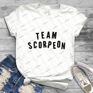 Team Scorpeon -Scorpion - Large - - Gift Idea Shirt For Men Tee For Women Classic Retro Vintage Graphic T-Shirt