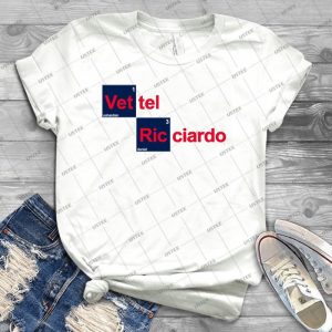 Team Vettel Ricciardo 27 - Trending Shirt For Women Vintage Retro Tee For Men Kid's T-Shirt Handmade Shirt